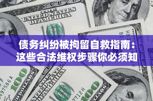 济南债务纠纷被拘留自救指南：这些合法维权步骤你必须知道！
