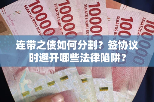 济南连带之债如何分割？签协议时避开哪些法律陷阱？