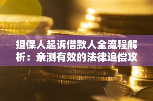 济南担保人起诉借款人全流程解析：亲测有效的法律追偿攻略