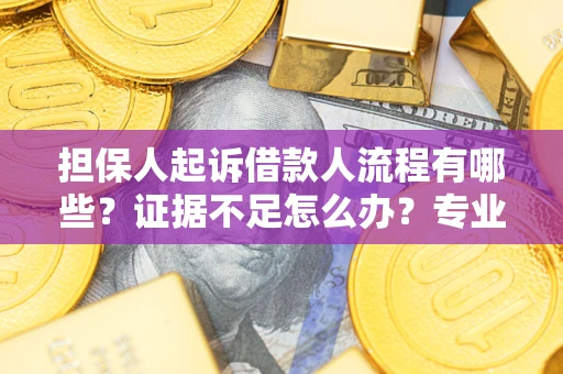 济南担保人起诉借款人流程有哪些？证据不足怎么办？专业律师解答