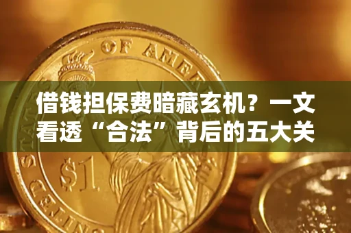 济南借钱担保费暗藏玄机？一文看透“合法”背后的五大关键陷阱