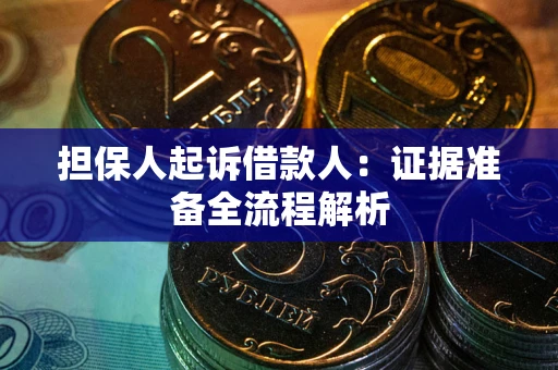 济南担保人起诉借款人：证据准备全流程解析
