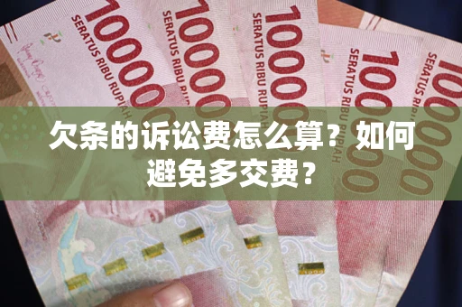 济南欠条的诉讼费怎么算？如何避免多交费？
