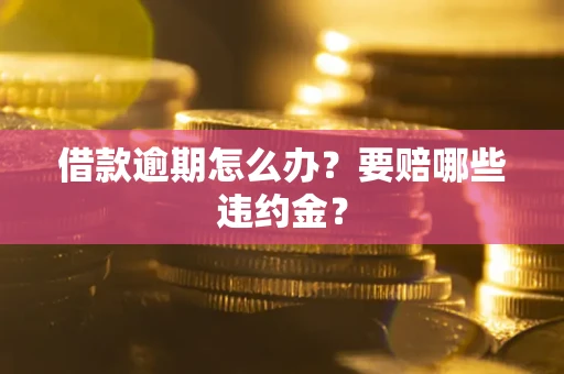 济南借款逾期怎么办？要赔哪些违约金？