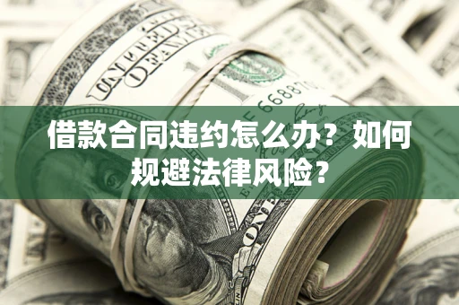 济南借款合同违约怎么办？如何规避法律风险？